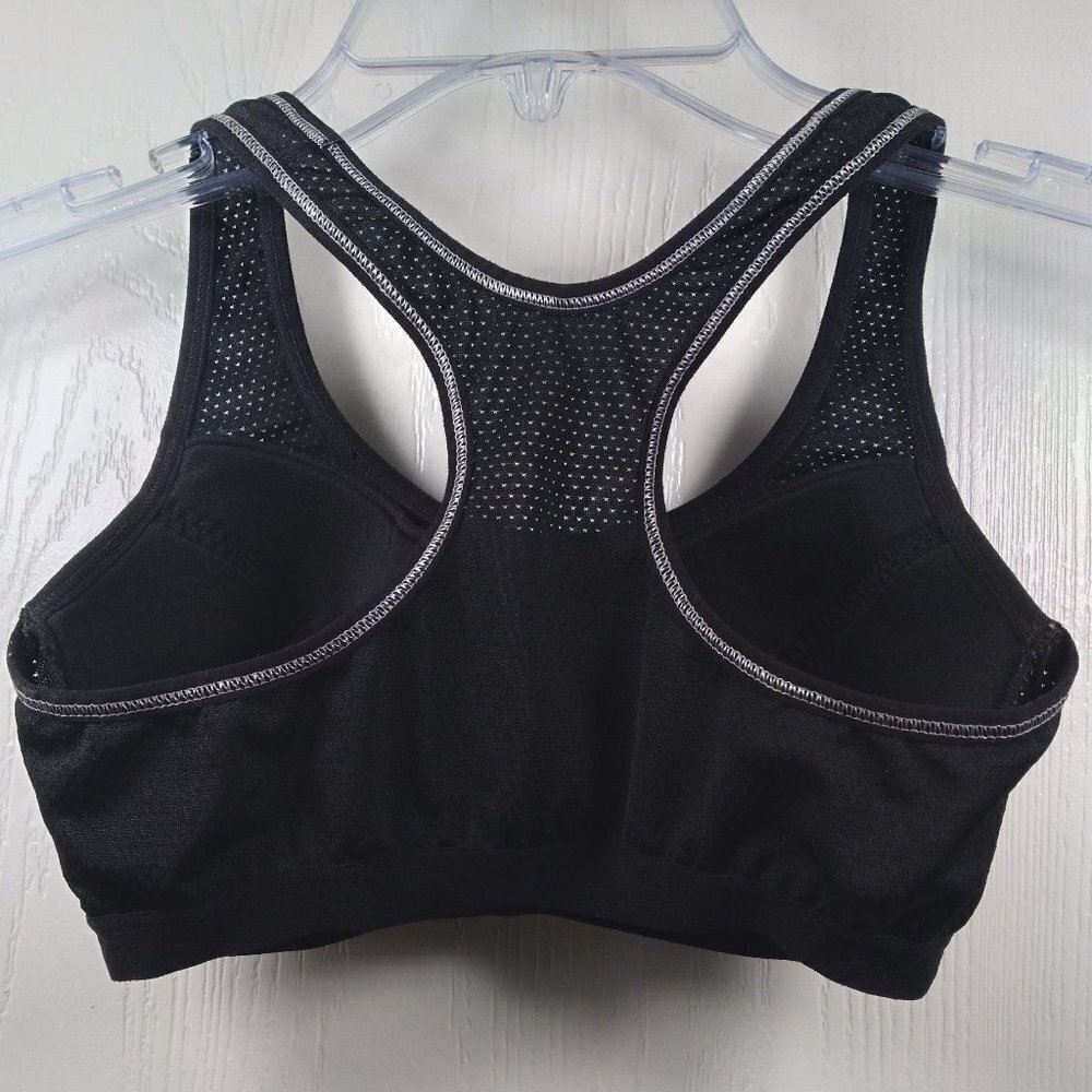 Black Padded Sports Bra - Picture 5 of 6
